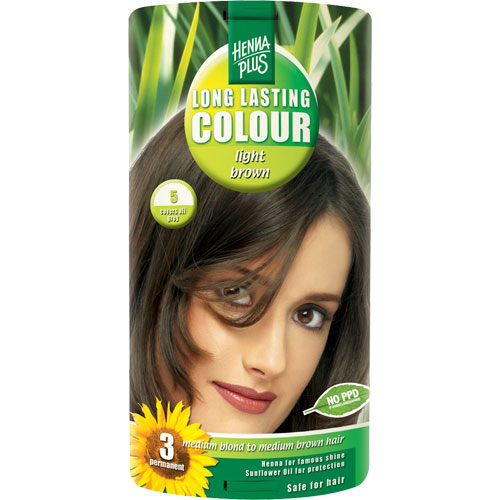 Hennaplus Long Lasting Colour Light Brown 5 100ml