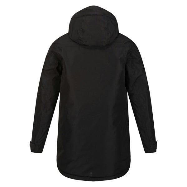 Regatta Boy's Farbank Ski Jacket - Black/Burnt Copper