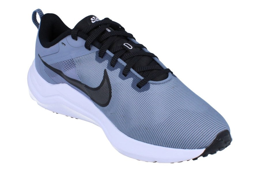 Nike Downshifter 12 Mens Dd9293  401 - Ashen Slate Black Cobalt 401 - Photo 3