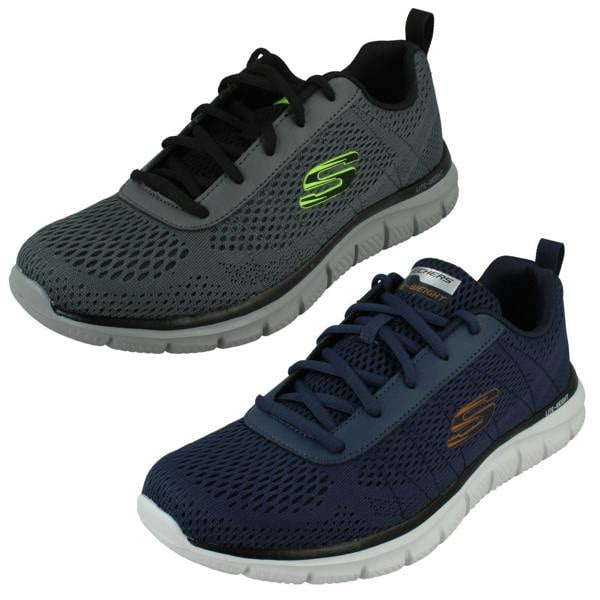 Skechers Mens Skechers Lace Up Casual Trainers Moulton 232081