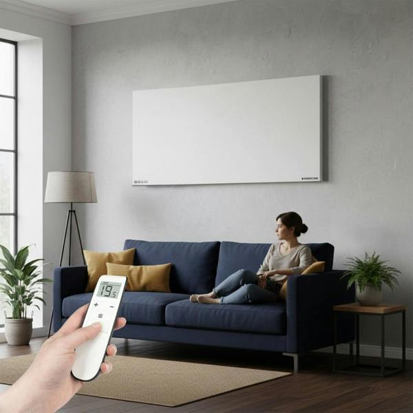 Mirrorstone Heating Mirrorstone 900W Prime Infrared Heating Panel With Remote