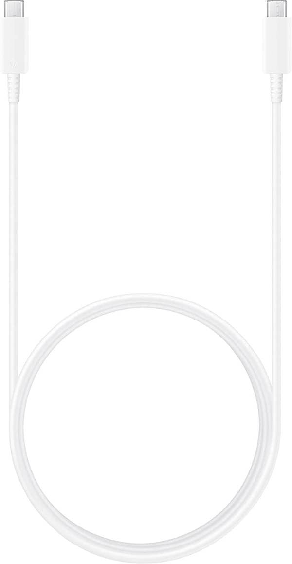 Samsung 1.8M 100W USB C to C Charging Cable White - EP-DX510JWEGEU