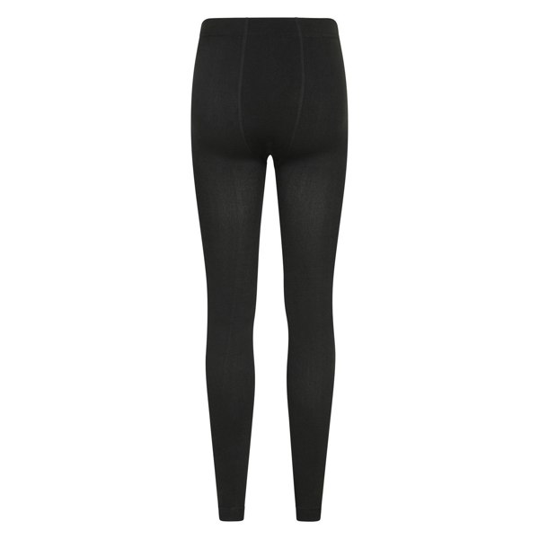 Mountain Warehouse Women's Fluffy Fleece Lined Thermal Leggings - Black