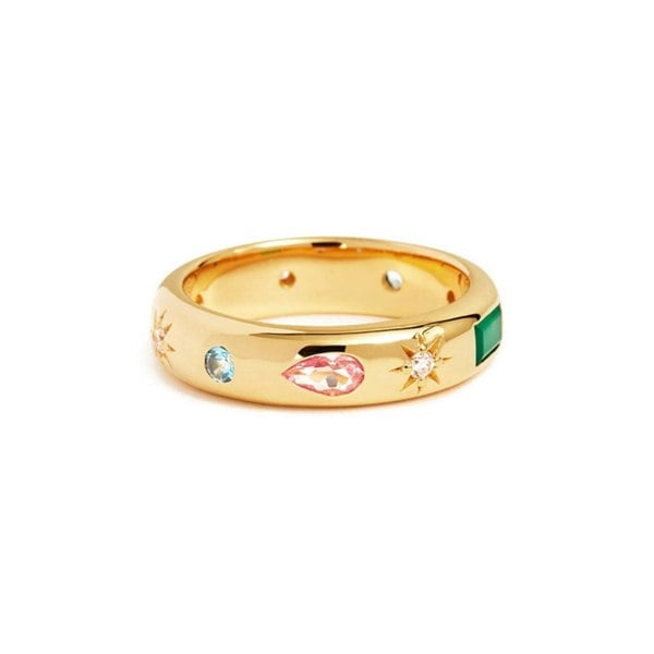 Gold Trip Rainbow Ring