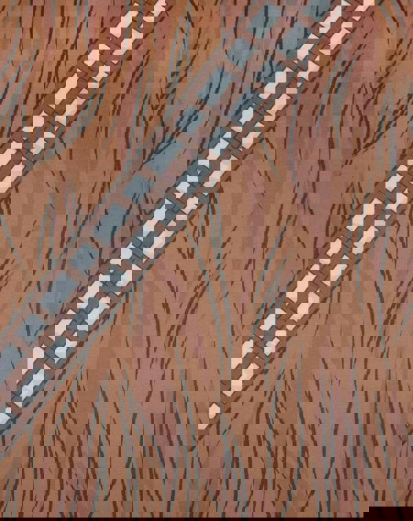 Star Wars Mens Brown Chewbacca Short Sleeved T-Shirt