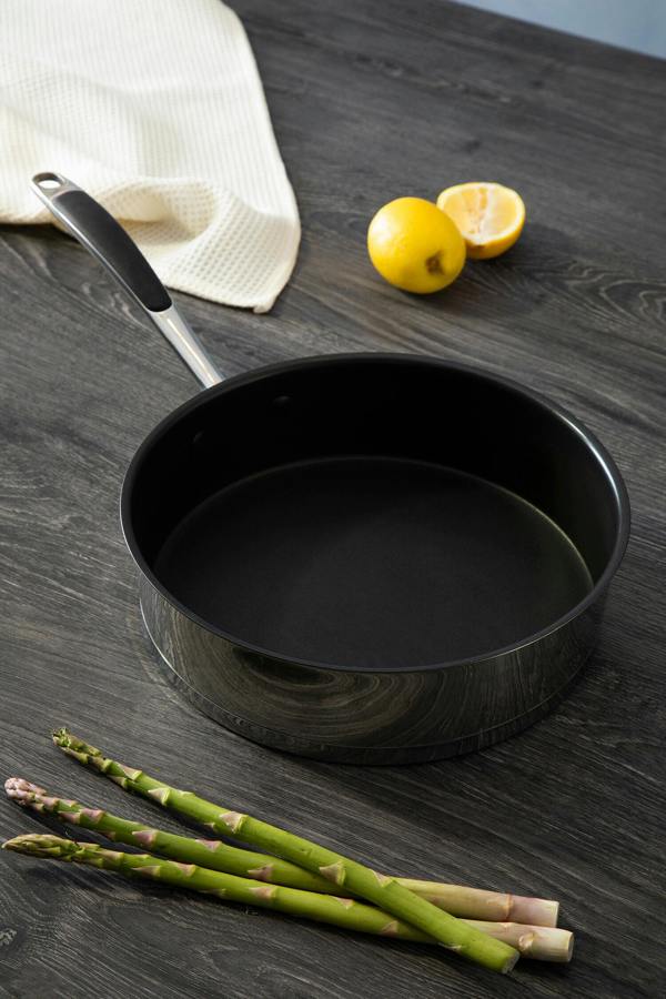 Maison by Premier Tenzo 24 cm Stainless Steel Saute Pan