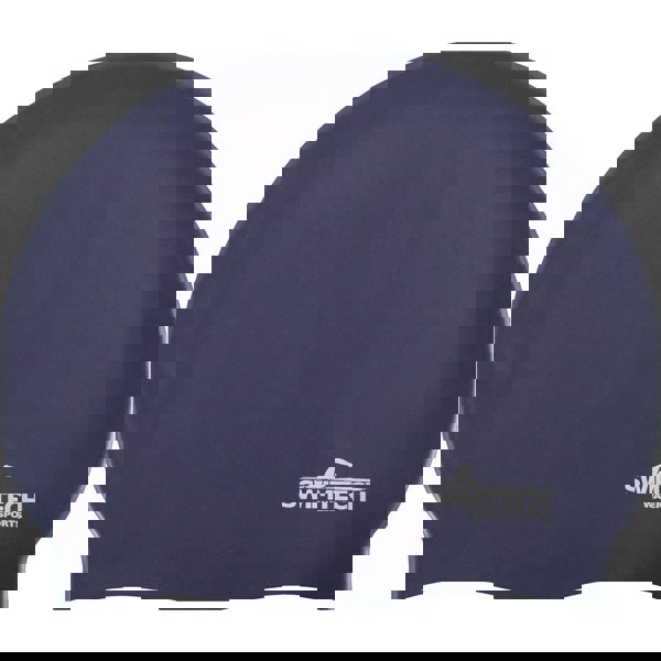 ONE SIZE Silicone Swim Cap - NAVY - Comfort Fit Unisex Swimming Hair Hat