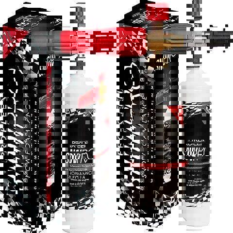 ProKleen Pro-Kleen Electric Jet Washer 2.2kW 165 Bar 8M Hose 5L Orange Snow Foam, Snow Foam Lance & Microfibre Cloths and Wash Mitt