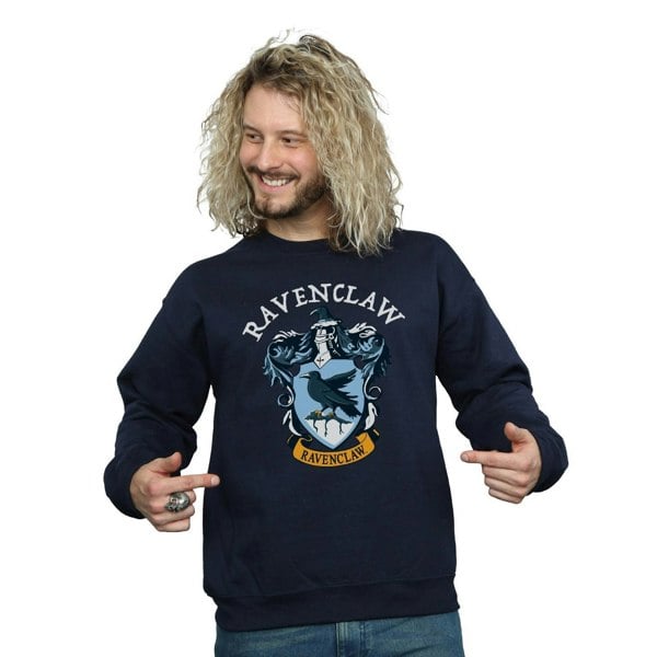 Harry Potter Mens Ravenclaw Sweatshirt - Navy Blue