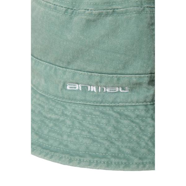 Animal Womens/Ladies Indie Logo Organic Bucket Hat - Pale Green - 