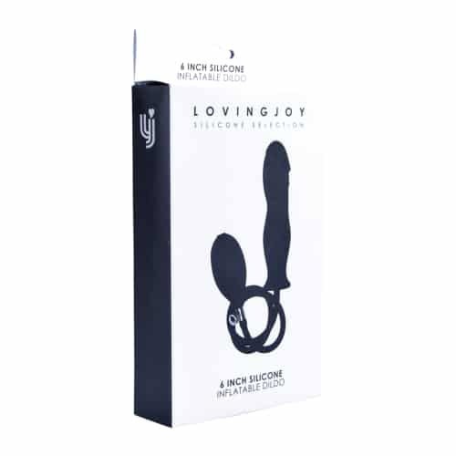 Loving Joy 6 Inch Silicone Inflatable Dildo