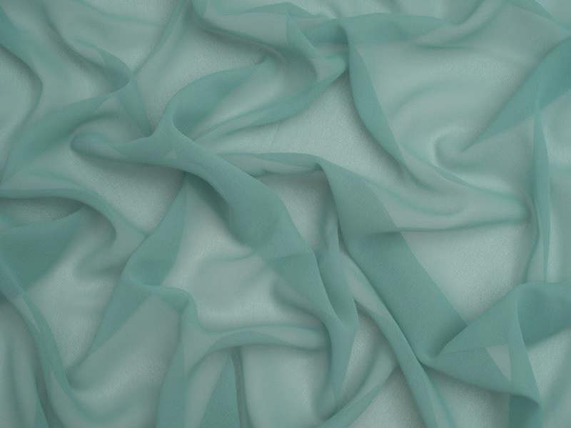 Minerva Core Range Minerva Light Sheer Chiffon Fabric - Plain Design Dressmaking Fabric, 110 cm / 44" Wide - per metre