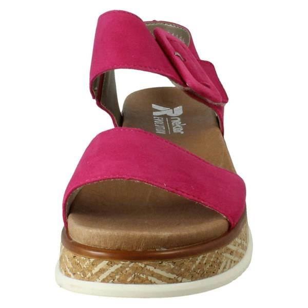 Rieker Ladies Rieker Evolution Adjustable Sandals W0800