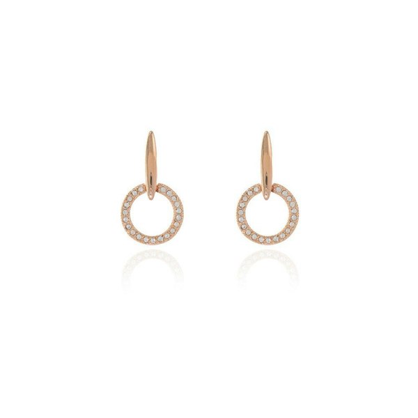 Cachet London Lara Drop Rose Gold Earrings