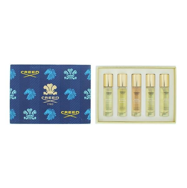 Creed 5 Piece Gift Set: Aventus For Her Eau de Parfum 10ml - Love In Eau de Parfum 10ml - Eau de Parfum 10ml - Eau de Parfum 10ml - Eau de Parfum 10ml