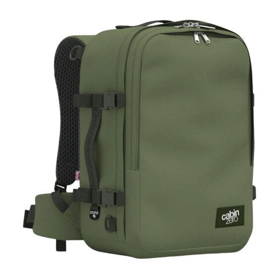 CabinZero Classic Pro Backpack 32L, Padded Carry On with Laptop Sleeve & Hip Belt for 5-Day Trips