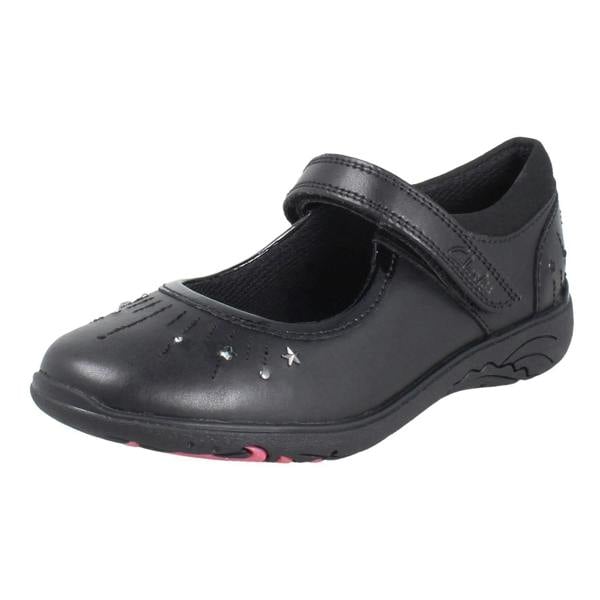 Clarks Girls Clarks Playprints Mary Jane School Shoes Relda Wish
