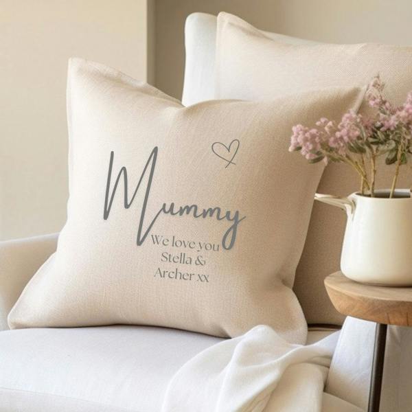 Personalised Mummy Cushion, Birthday, Mothers Day Gift