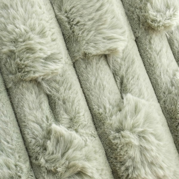 Bianca So Soft Carved Faux Fur Cushion