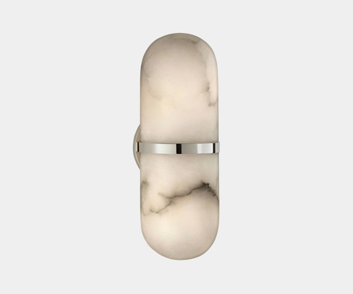 Modern Chic Sconce from Kelly Wearstler's Signature Collection - Melange Pill Form Sconce