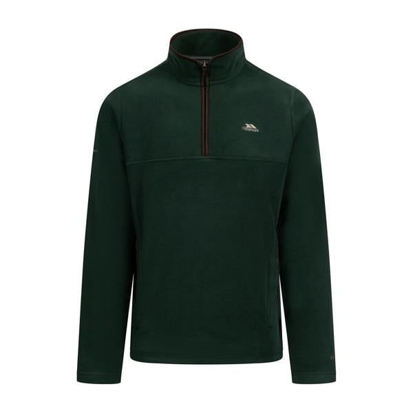Trespass Mens Huntar Fleece Top - Dark Green - 