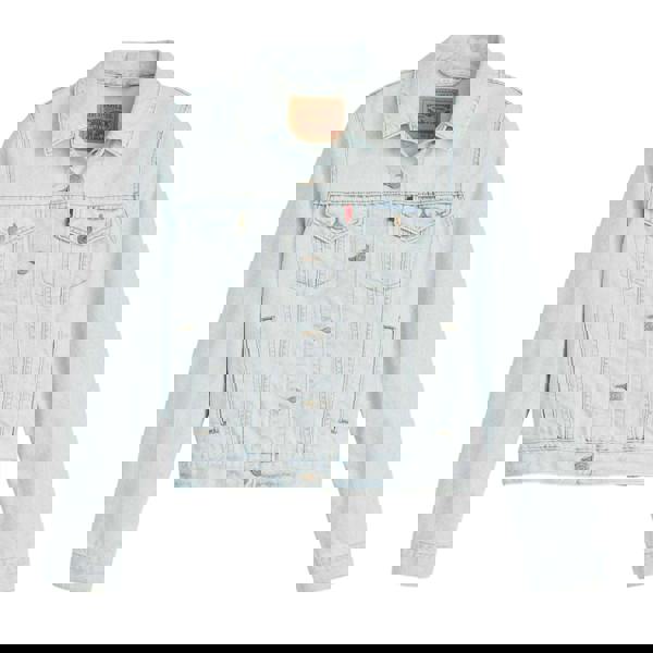 Levis Womens/Ladies Original Trucker Jacket - Blue - 