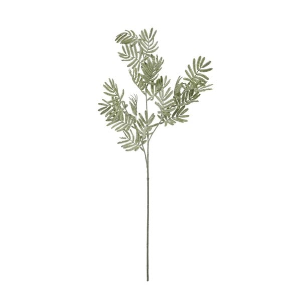 Hill Interiors Wattle Leaf Artificial Flower - Green