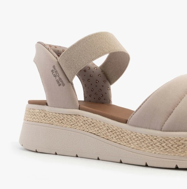 Skechers BOBS SUN RAY Womens Sandals Taupe