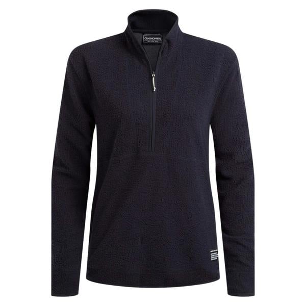 Craghoppers Womens/Ladies Compresslite Half Zip Fleece - Dark Sapphire - 