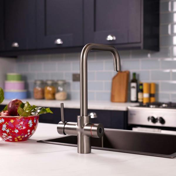 Impromta 3 in 1 Biometric Boiling Water Tap | Gun Metal Finish