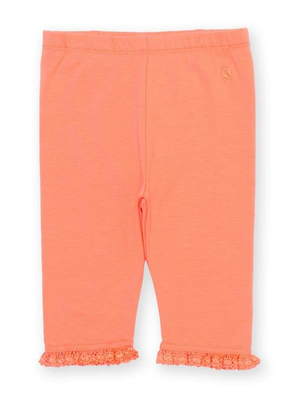 Kite Girls Organic Together Pedal Pushers Tangerine