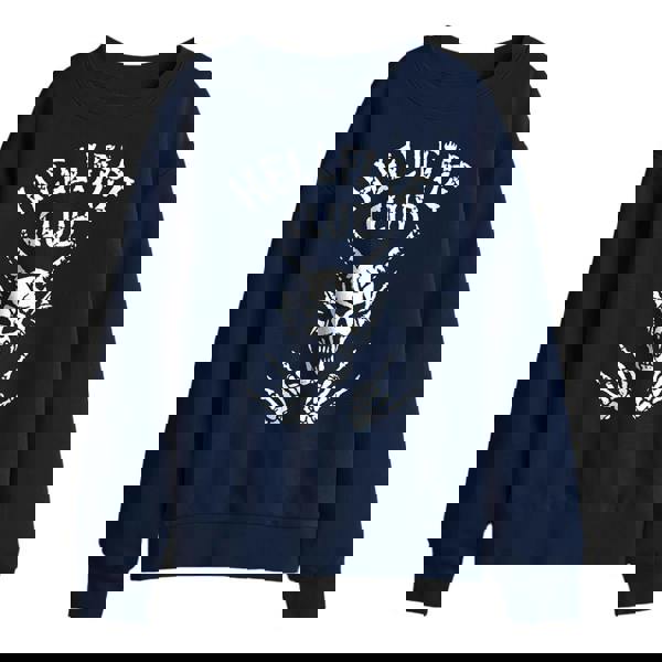 Stranger Things Childrens/Kids Hellfire Club Bones Sweatshirt - Navy - 