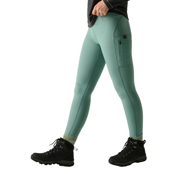 Regatta Womens/Ladies Monira Hiking Leggings - Ivy Moss - 