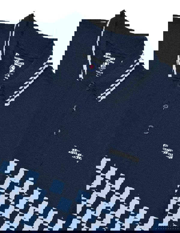 Lambretta Mens Classic Retro 2 Tone Mod Ska Casual Polo Shirt