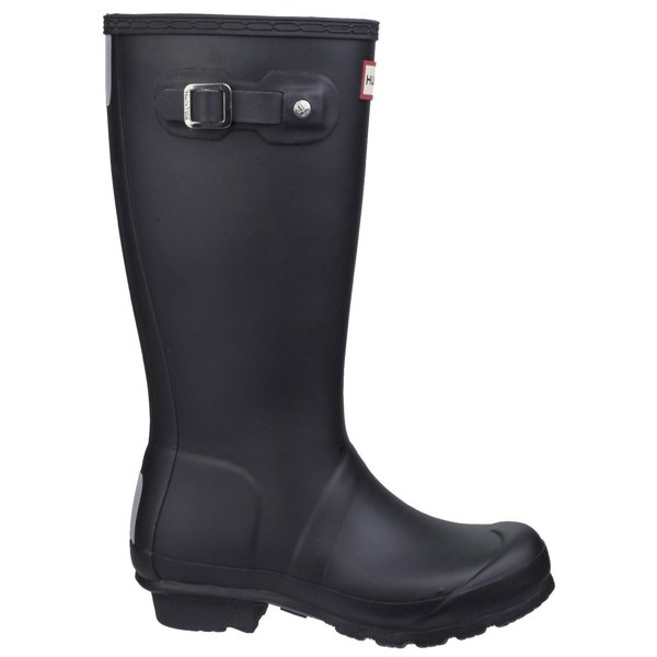 Hunter Kids Hunter Original Big Kids Winter Snow Rain Wellington Boots Black