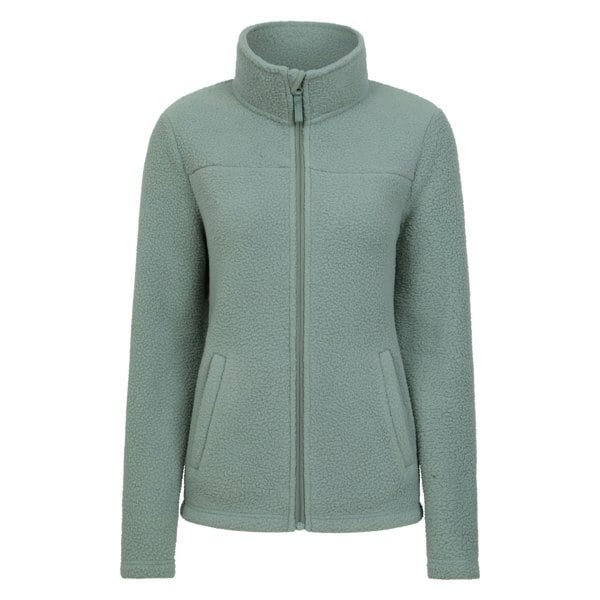 Mountain Warehouse Womens/Ladies Evie Full Zip Fleece Jacket - Light Khaki