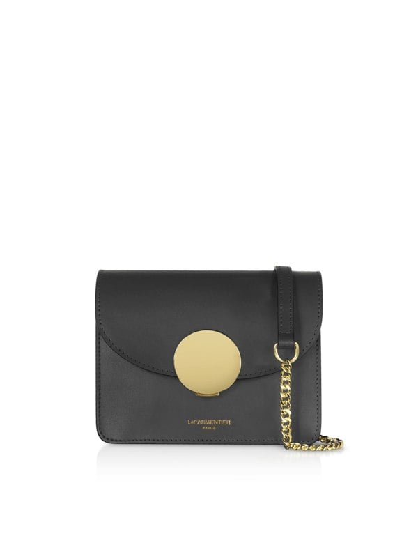 Le Parmentier New Ondina Mini Shoulder Bag - Black