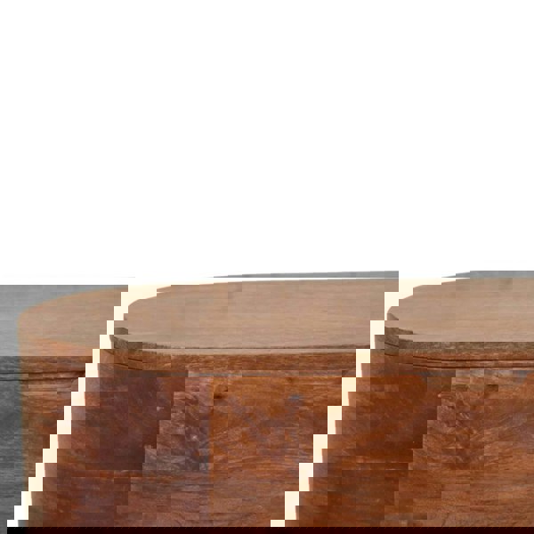 Artisan Furniture Solid Wood Curva Storage Trunk