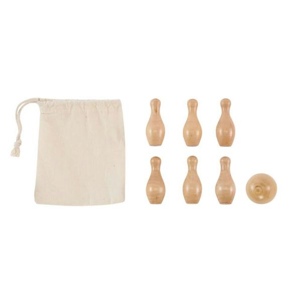 MidOcean Bolito Pine Mini Bowling Set - Wood - 
