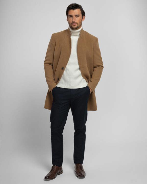 Steel & Jelly Holden - Inverted Collar Coat