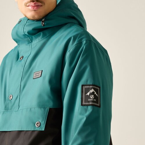 Dare 2B Mens Freeride Pull Over Ski Jacket - Mediterranea