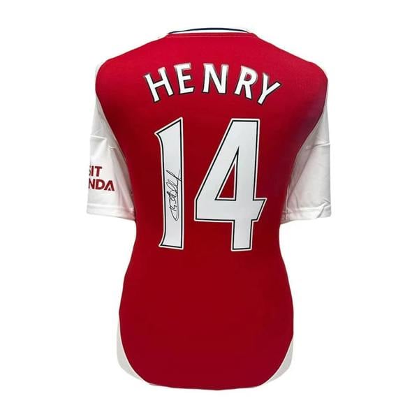 Unbranded Thierry Henry signed Arsenal 14 shirt — Framed