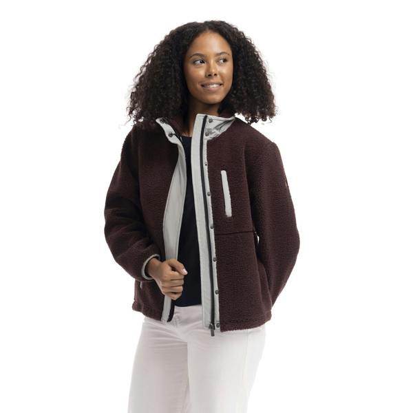 Trespass Womens Yuill Fleece Jacket - Mocha
