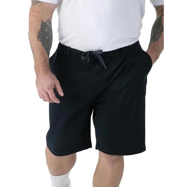 Duke Mens Spencer D555 Stretch Elasticated Waist Kingsize Shorts - Navy - 