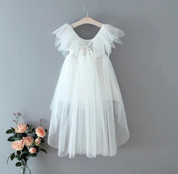 Rear of dress to show detailing