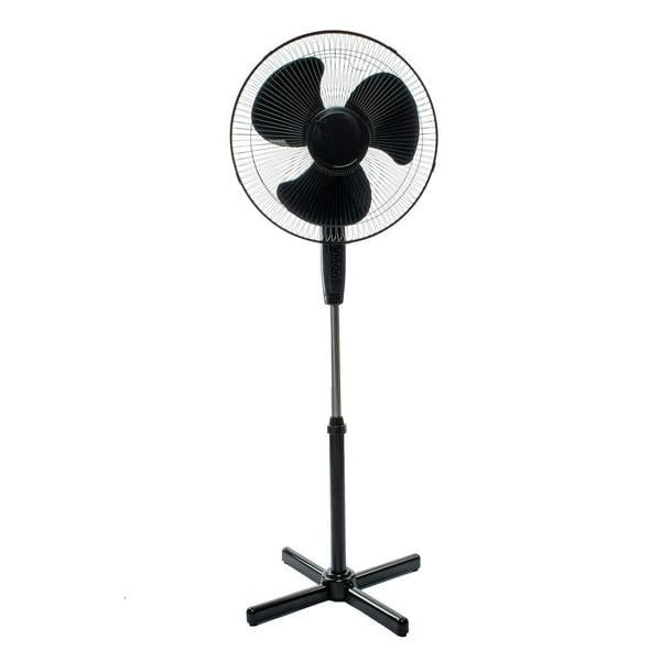 EKO-LIGHT 16'' Pedestal Fan - Black