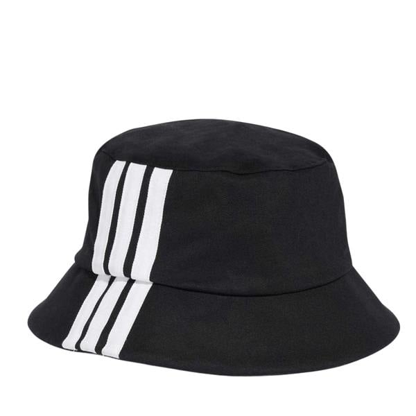 Adidas Unisex Adult Cotton Twill Bucket Hat - Black/White - 