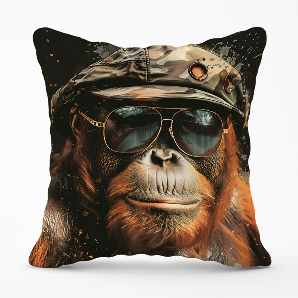 Warren Reed Cool Orangutan Cushions