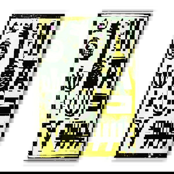 love Frankie the guardian donkey art print