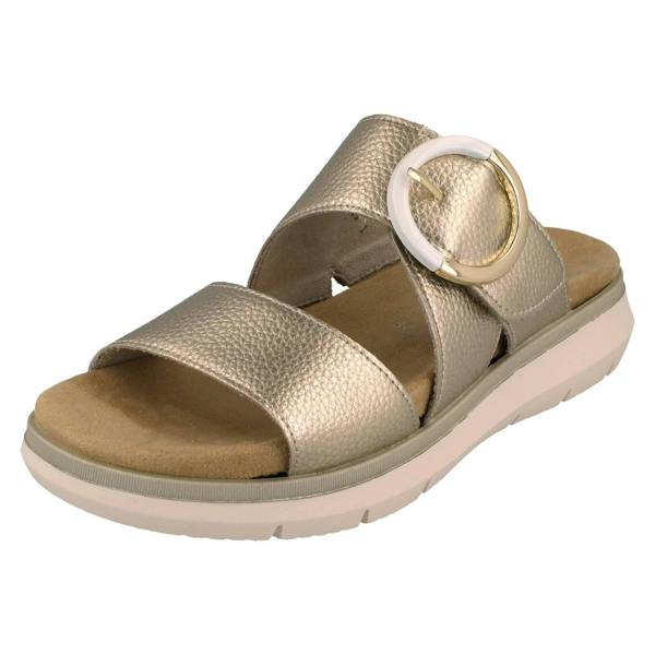 Remonte Ladies Remonte Casual Mules With Adjustable Strap And Removable Footbed D2K51